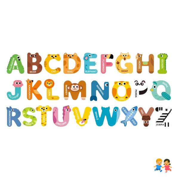 Letras Del Abecedario Mas Animales Con Iman