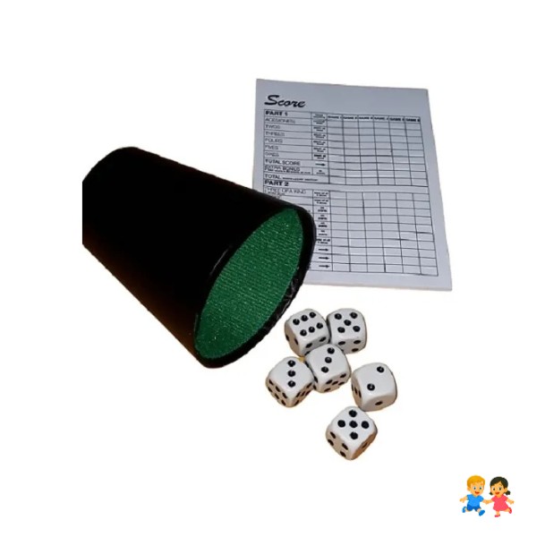 Juego De Mesa Vaso + Dados - Diversión