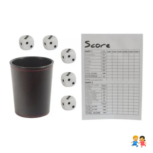 Juego De Mesa Vaso + Dados - Diversión