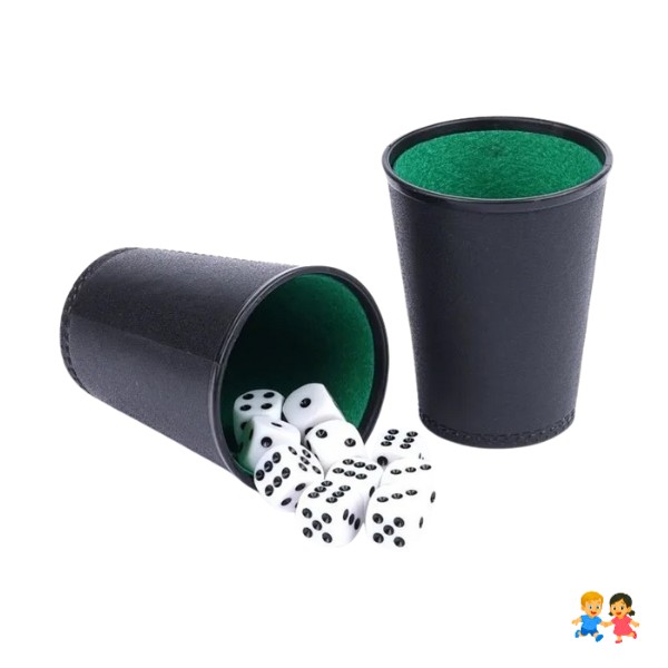 Juego De Mesa Vaso + Dados - Diversión