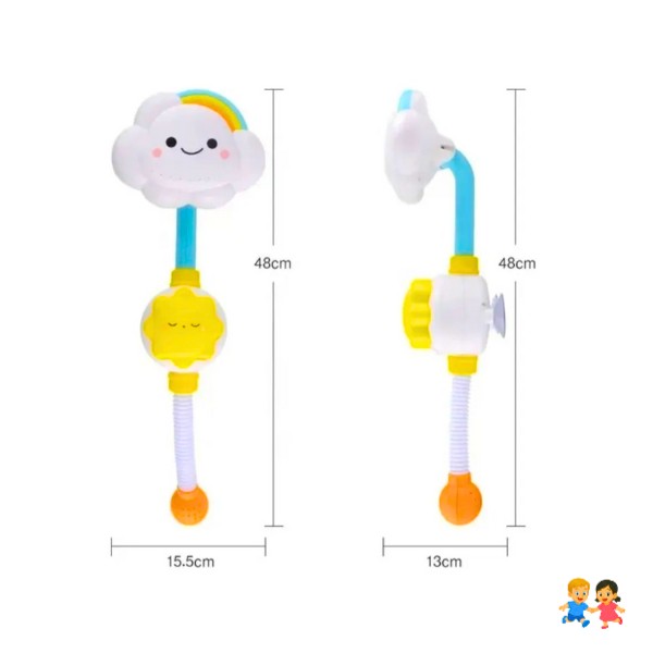 Arcoíris Regadera De Baño Para Bebe Juguete Ducha Tina