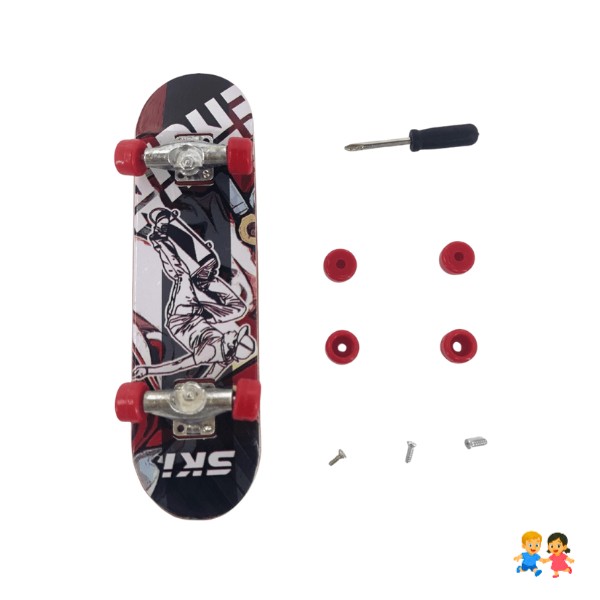 Mini Juego Skate Para Dedos Patineta + Accesorios