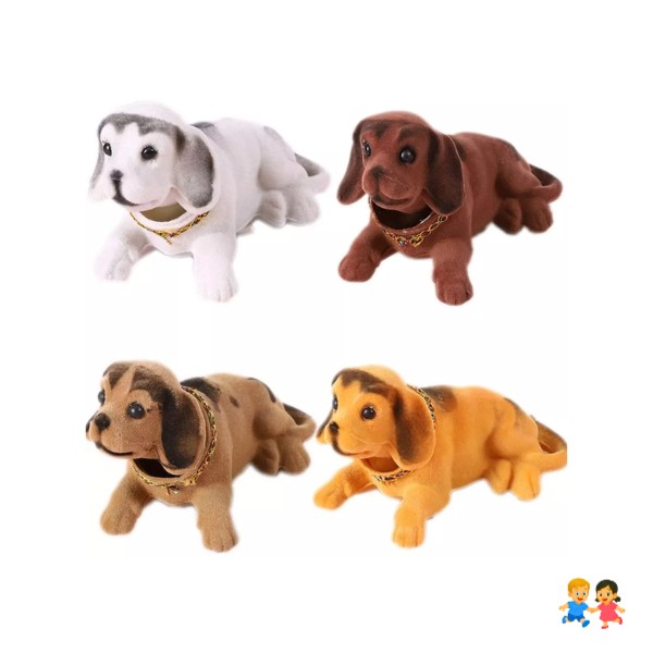 Adorno Perro Que Mueve La Cabeza Para Decoración Auto