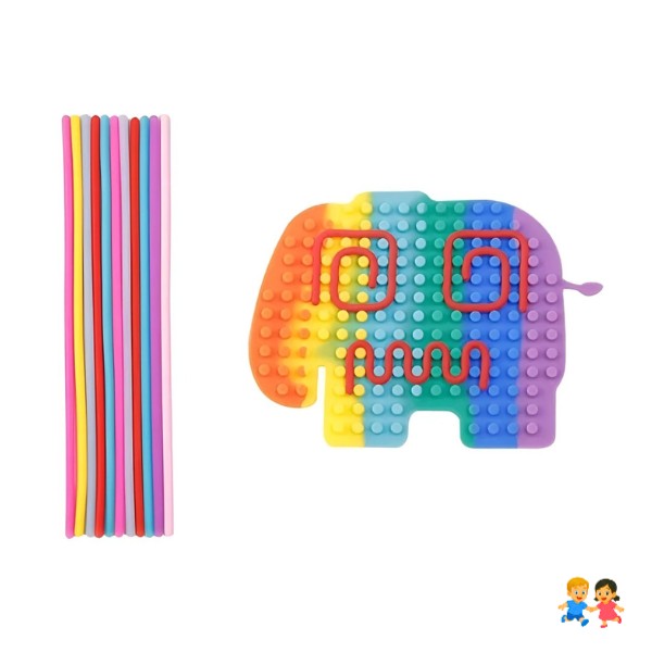 Tablero Infantil Didáctico Desarrollo De Habilidades Silicona