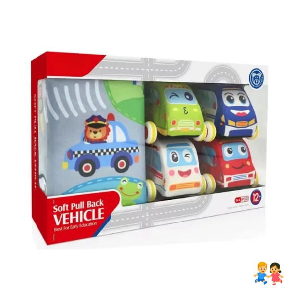 Pista Con Autos De Tela Para Bebés