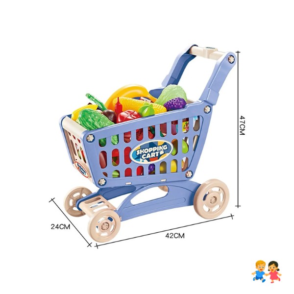 Mini Carrito Supermercado Compras Juguete Niños