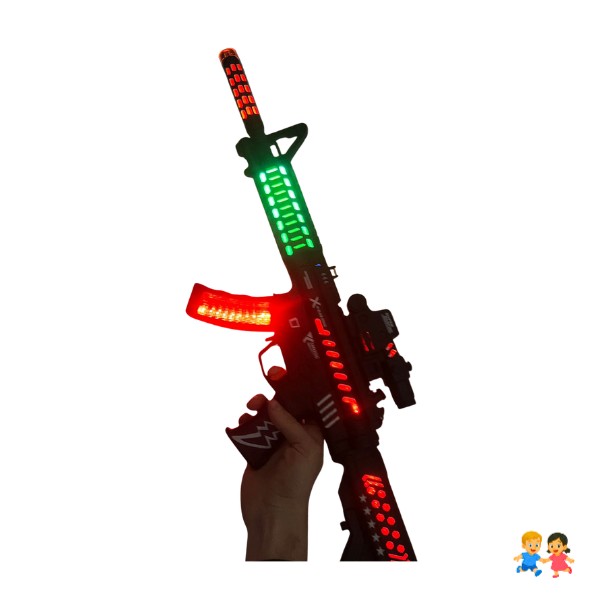 Juguete Francotirador Luz Sonido Led Diversión