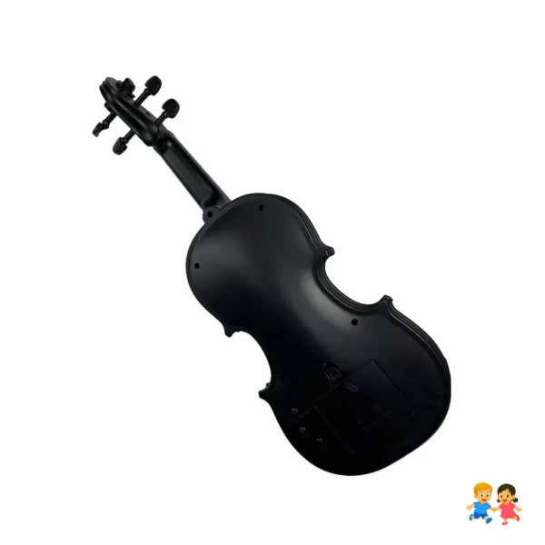 Juguete Violín Para Niños Musical Negro