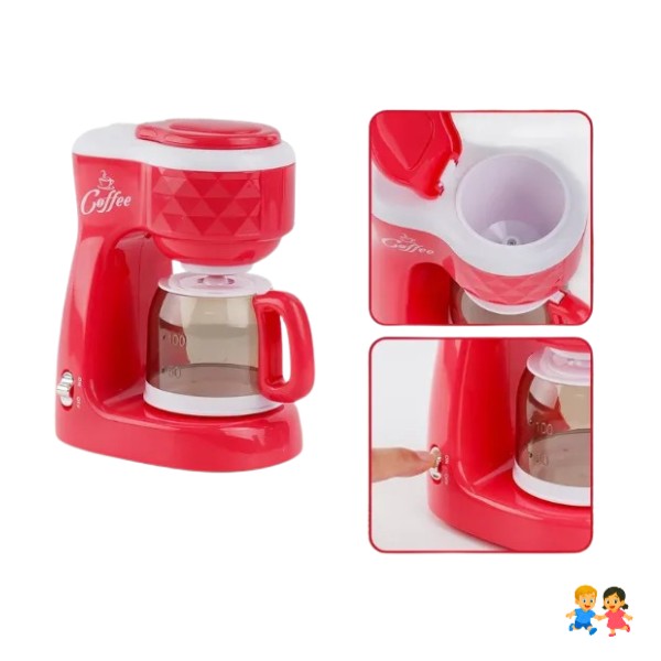 Juguete Cafetera Con Luz Y Sonido Niños Y Niñas