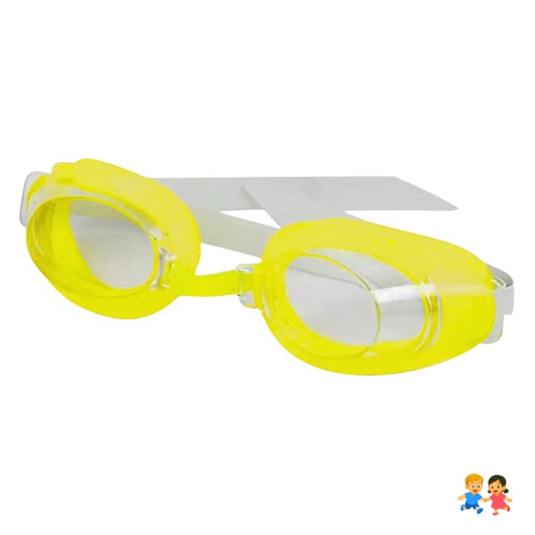 Lentes De Natación + Tapón Oído & Nariz Niños Colores