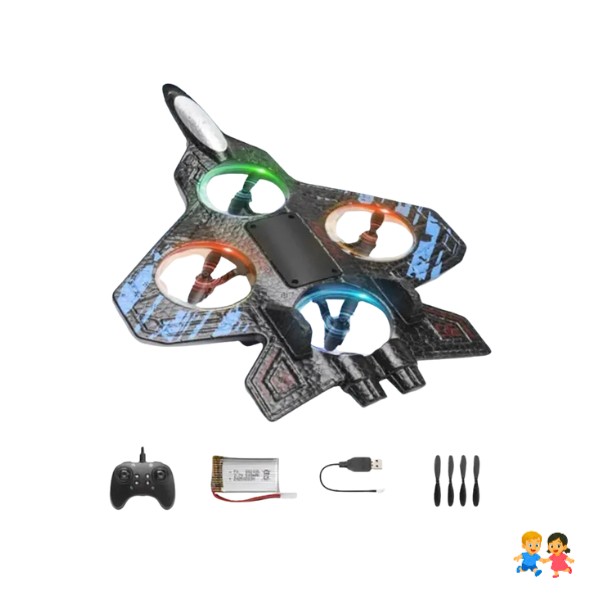 Juguete Drone Avión Espuma Planeador Control Remoto Aviones