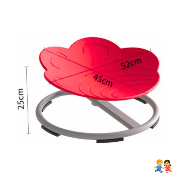 Silla sensorial giratoria para la regulación en niños con autismo tea