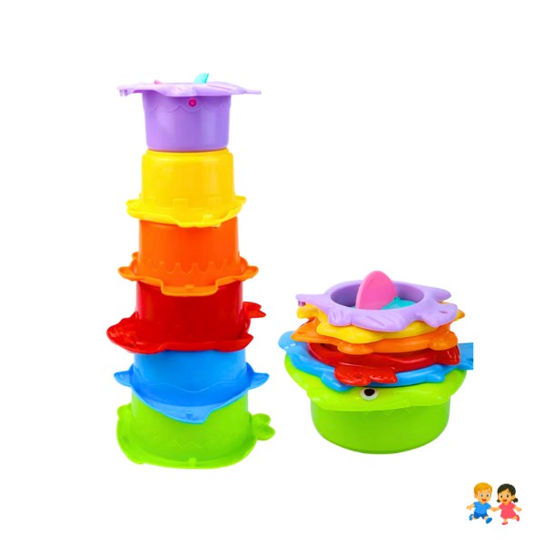 Vasos Apilables Juego Para Bebés Y Niños.