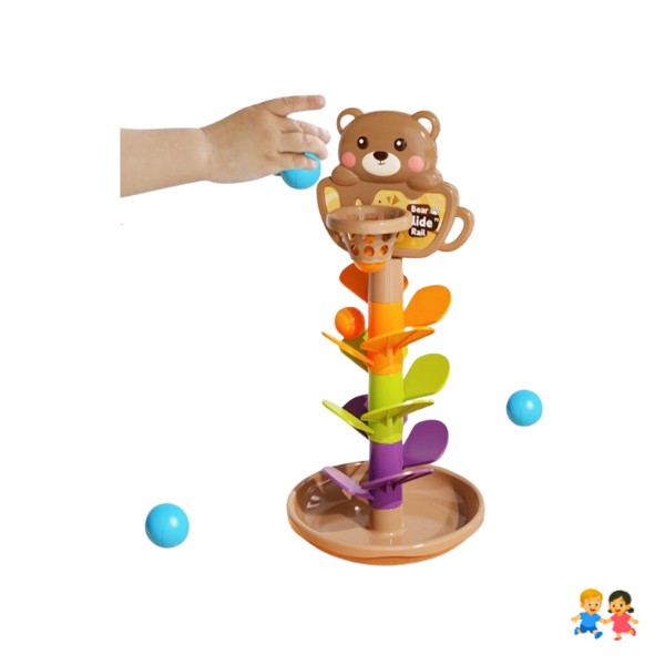 Torre De Bolas Infantil Oso Didáctica