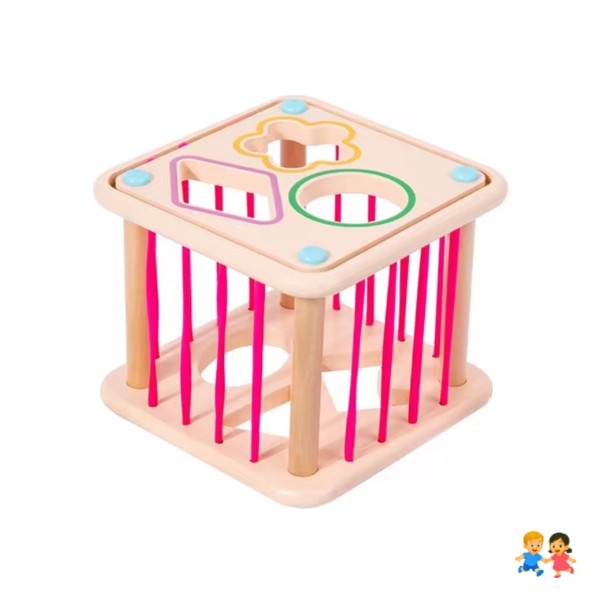 Juguete Clasificador Infantil Didáctico De Madera
