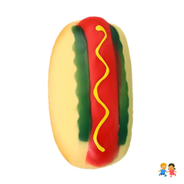 Squishy Hot Dog Esponjoso Completo - Ultrasuave