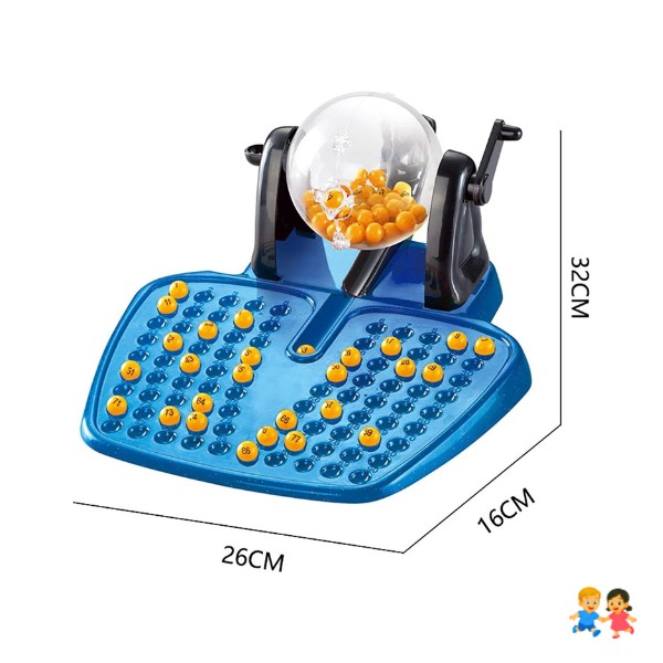 Juego De Mesa Bingo Con Cartones Juego