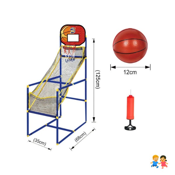 Juego De Aro De Baloncesto Para Niños,inflador + balón