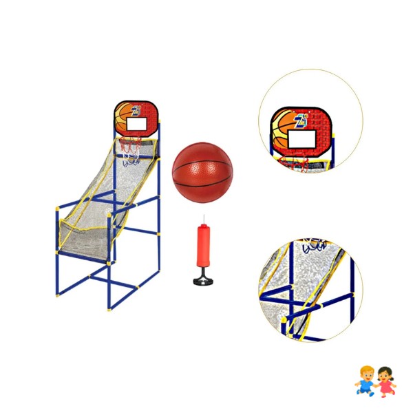 Juego De Aro De Baloncesto Para Niños,inflador + balón