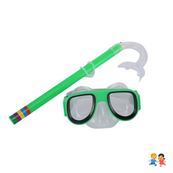 Kit de buceo para adultos y jóvenes con máscara y tubo