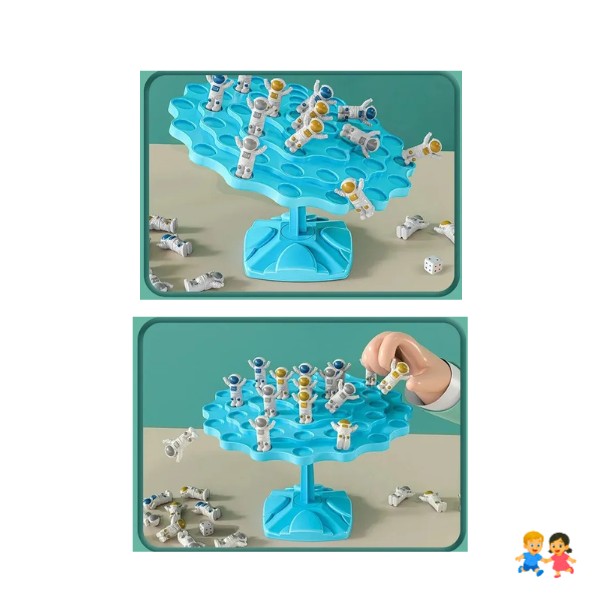 Juego De Mesa Y Habilidad Árbol De Equilibrio Astronauta