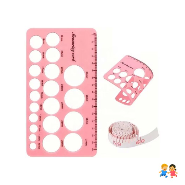 Regla Medidora Talla Pezones Mas 3 Insertos Extractor Leche