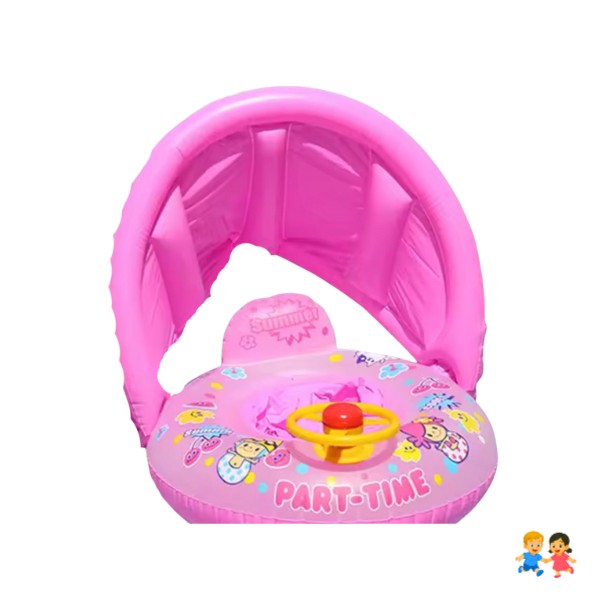 Flotador De Natación para bebé Con Toldo para el sol