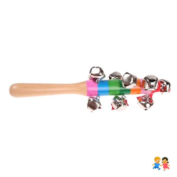 Cascabel De Percusión Madera Escolar