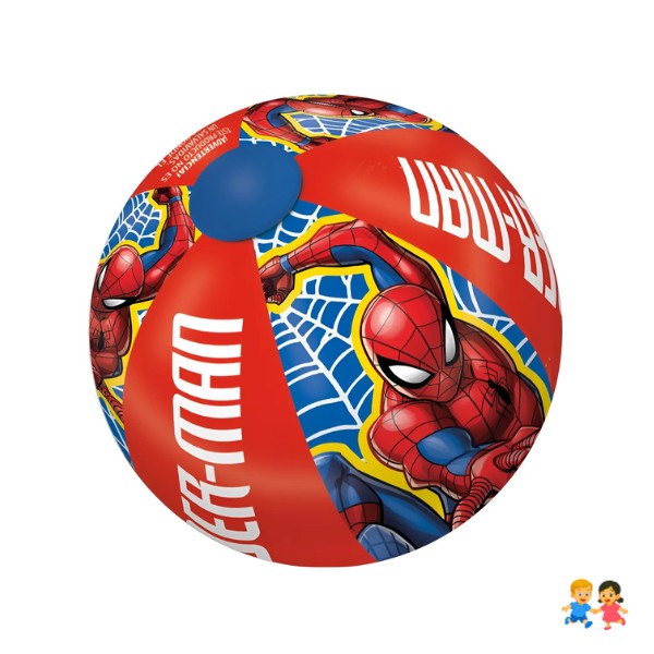Pelota Inflable Spiderman Marvel Pronobel Rojo