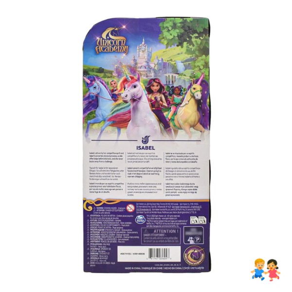 Muñeca Isabel Unicorn Academy