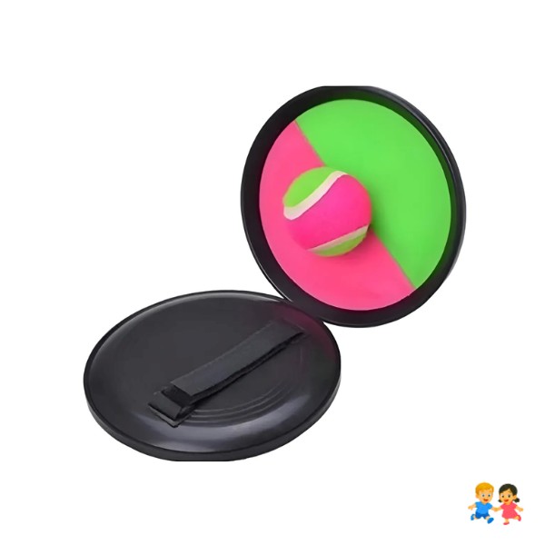 2 Paletas + Pelota Adhesiva Pegajoso Para Playa O Aire Libre