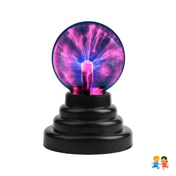 Lámpara Tesla Plasma Interactiva Sensible Tacto