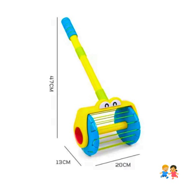 Juguete Interactivo De Aspirador Empujador Lanzador De Bola