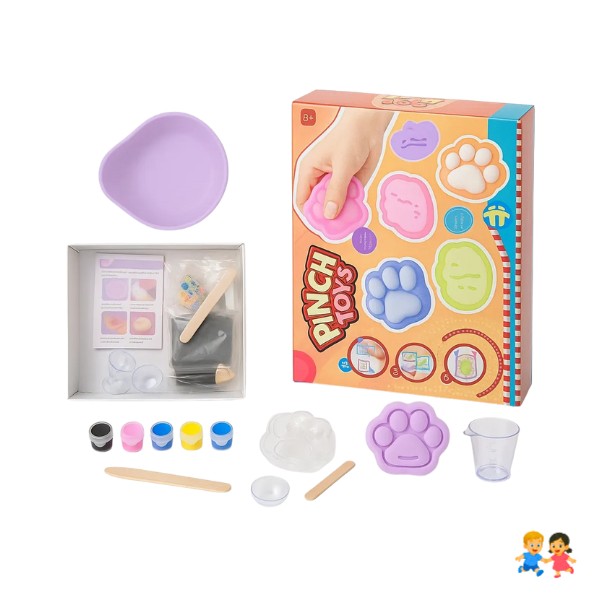 Kit Huellita Antiestrés Interactivo Manualidades Infantil