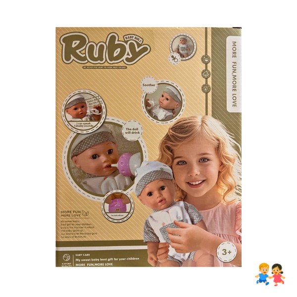 Muñeca Guagua - Bebe Con Accesorios