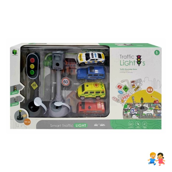 Juguetes De Señales De Tráfico Para Niño Con Carritos