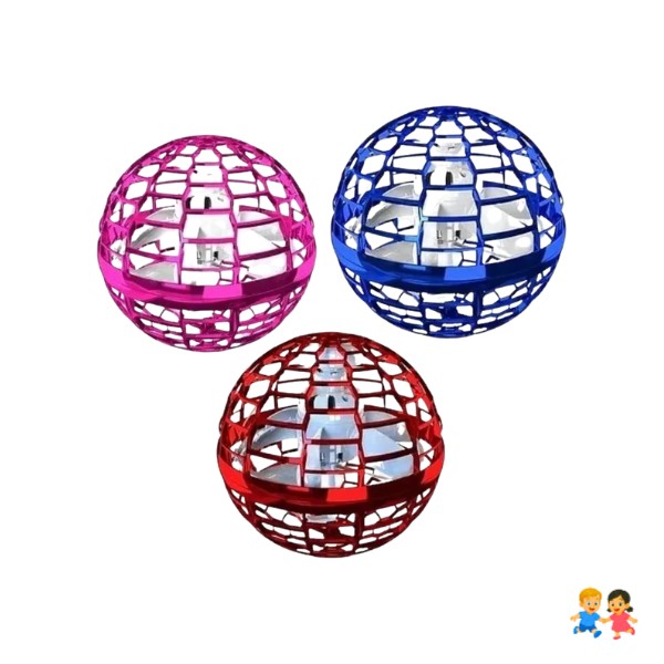 Pelota Voladora Esfera Luz Led Rgb Mini Drone