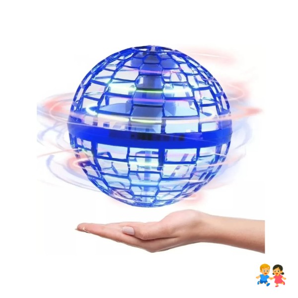 Pelota Voladora Esfera Luz Led Rgb Mini Drone