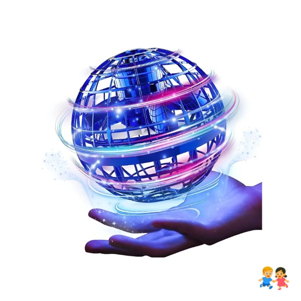 Pelota Voladora Esfera Luz Led Rgb Mini Drone