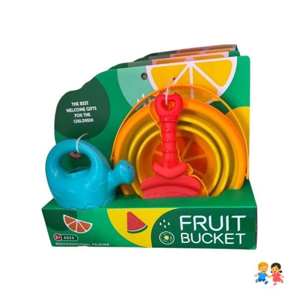 Balde Cubeta De Playa Niños Juguetes Verano Infantil