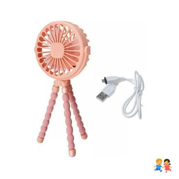 Ventilador 360 Multifuncional Auto Coche Bebe Montable