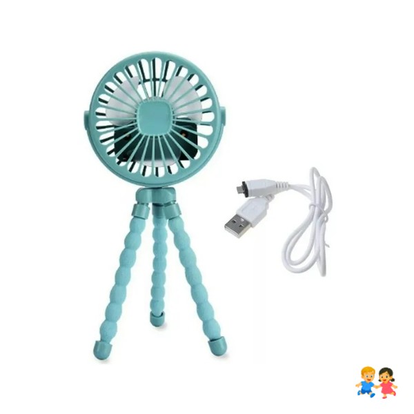 Ventilador 360 Multifuncional Auto Coche Bebe Montable