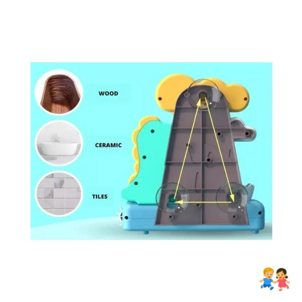 Regadera Rociador De Baño Para Bebés Dinosaurio Juego Ducha