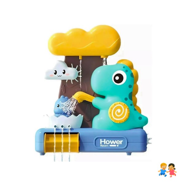 Regadera Rociador De Baño Para Bebés Dinosaurio Juego Ducha