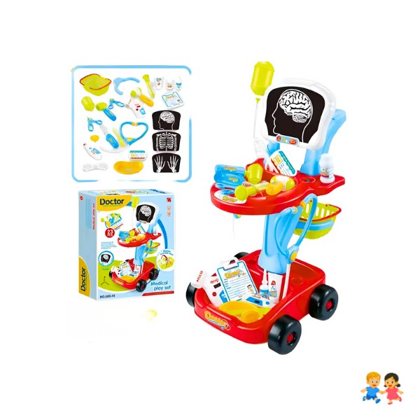 Juego Medico Oficio Simulador Educativo Para Niños 23 Pcs