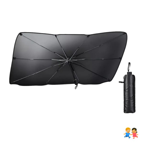 Quitasol Tipo Sombrilla Para Auto Parasol Retráctil Parabrisa