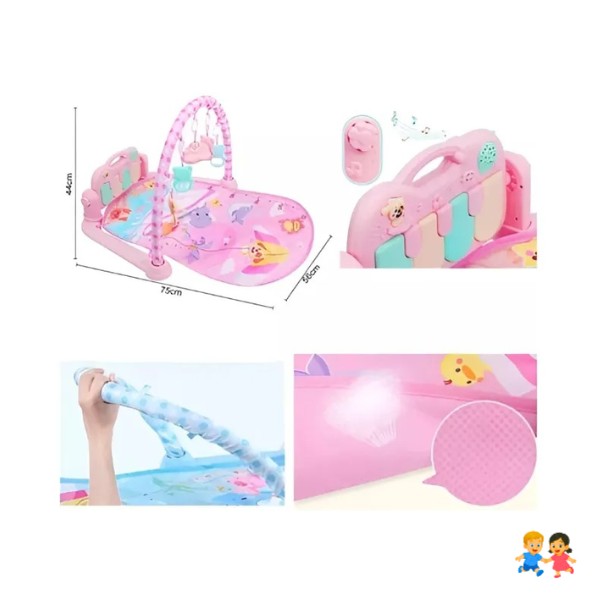 Bebé Gimnasio Musical Piano Multifuncional Bebé