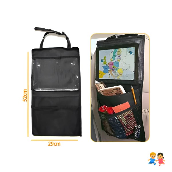 Protector Organizador Respaldo Auto Tablet