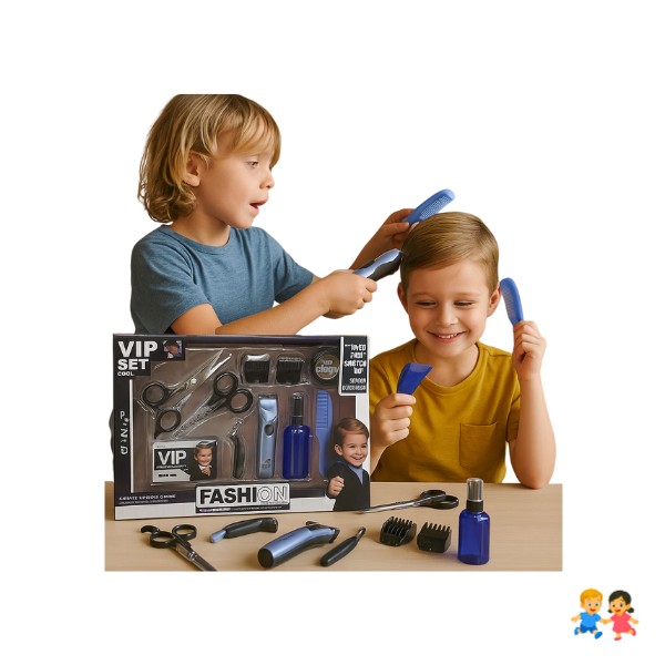 Set De Peluqueria Juego Barbero Juguete Niños Niñas