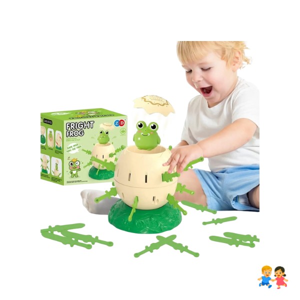 Juguete Sapito - Pollito Barril Pirata Con Espadas Aventuras